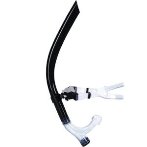 수영 훈련 스노클 센터 마운트 전면 편안한 마운트 실리콘 마우스피스 성인 청소년을 위한 주니어 수영 장비