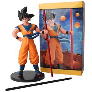 핫 드래곤 볼 손오공 슈퍼 사이어인 애니메이션 그림 22cm Goku DBZ 액션 피겨 모델 선물 어린이를위한 Collectible Figurines