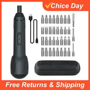 Xiaomi 전기 스크루 드라이버 충전식 다기능 무선 전기 스크루 드라이버 수동 및 자동 전기 스크루 드라이버