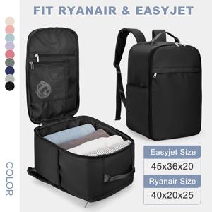 Ryanair 배낭 캐빈 가방, 40x20x25, 이지젯 캐빈 가방, 핸드 러기지 여행 배낭, 여성 및 남성용 노트북 배낭, 45x36x20