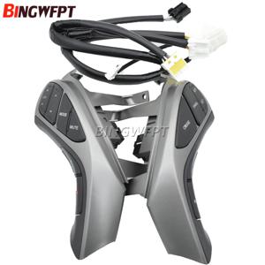 현대 Elantra 용 자동 스티어링 휠 버튼 2012 2013 2014 2015 I30 오디오 전화 블루투스 크루즈 컨트롤 자동차 스위치