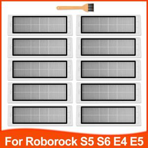Roborock S50 S51 S55 S5 Max S6 S6 MaxV S6 Pure E4 E5 로봇 진공 청소기 용 Xiaomi 1S SDJQR01RR 용 Hepa 필터 예비 부품