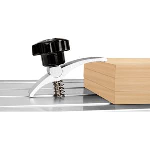 CNC 3018 기계와 호환되는 목공 및 금속 가공용 2PCS 알루미늄 합금 T-트랙 홀드 다운 클램프 T-슬롯 키트