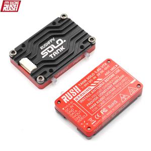 RUSH 솔로 탱크 5.8G VTX 비디오 송신기 CNC 쉘 1.6W RC FPV 용 고출력 내장 마이크 방열 구조