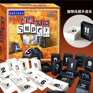 2-4 명 파티 게임 다빈치 코드 퍼즐 GameToys 보드 게임 추론 선물 장난감 어린이를위한 성인 가족 친구