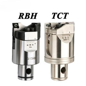 조정 가능한 양날 RBH TCT 25-33 32-42 40-55 68-92 BT30 BT40 LBK 러프 보링 헤드 트윈 비트 RBH TCT 보링 헤드