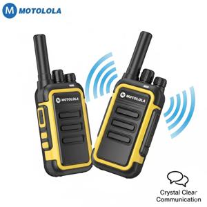 MOTOLOLA F1 2Pcs 워키 토키 휴대용 양방향 라디오 UHF 송수신기 세트 워키 토키 라디오 워키 토키 장거리 COD