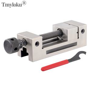 고정밀 바이스 연삭/드릴링 머신 수동 플랫 바이스 소형 고정 장치 크롬 몰리브덴 강철 직각 바이스 2 인치