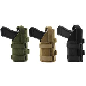 사냥 총 홀스터 Molle 모듈 형 벨트 권총 홀스터 오른손 사수 M9 1911 Glock 17 19 22 23 31 32 34 35