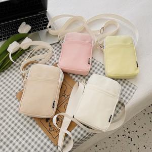새로운 패션 휴대 전화 가방 여성 메신저 가방 모든 일치 미니 작은 Crossbody 가방 교수형 목 동전 지갑 수직 핸드백