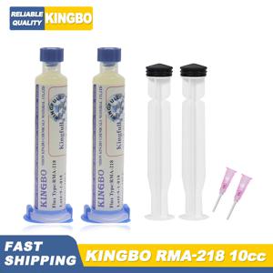 KINGBO RMA-218 10cc 솔더 플럭스 납땜 인두 용접 플럭스 소비자 전자 제품 수리 솔더 페이스트 전화 LED BGA SMD PGA