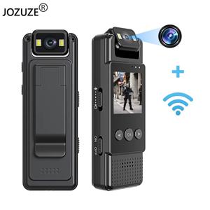 JOZUZE L12 Wifi 미니 카메라 1080P 휴대용 디지털 비디오 레코더 착용 경찰 소형 바디 캠 나이트 비전 DV 소형 캠코더