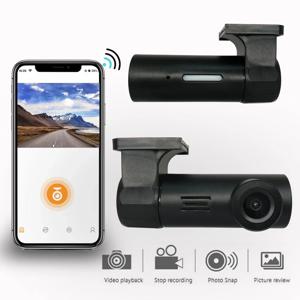 APP 제어 스마트 자동차 Wifi DVR 대시 카메라 야간 투시경 비디오 레코더 HD1080P USB 연결 전원 공급 장치