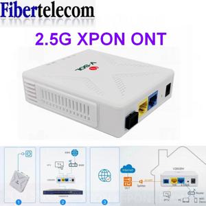 VSOL 2.5Gb XPON ONU V2801RH/V2802RH EPON GPON ONU SC 커넥터 pon 모듈 HGU PPPoE IPoE 802.3ah 전원 포함
