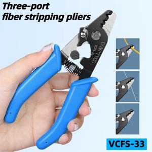 COMPTYCO VCFS-33 3포트 광섬유 스트리핑 플라이어 광섬유 스트리퍼 FTTH 도구 광섬유 와이어 스트리퍼