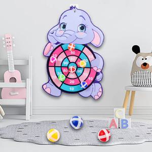 정글 동물 다트 플레이트 보드 팬더 사파리 생일 파티 호의 어린이 베이비 샤워 파티 장식 게스트 어린이 장난감 선물