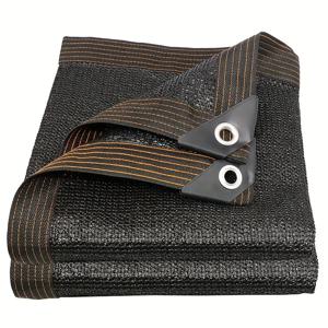 발코니, 안뜰 및 수영장, 자외선 방지 차양 및 온실 차양 그물을 위한 검은색 차양 그물을 설치하기 쉽습니다.