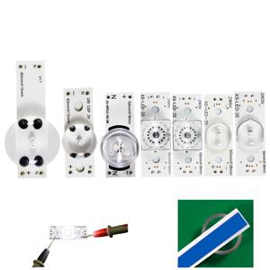 21-120 인치 TV 용 20 개 범용 LED 백라이트 스트립 3V 6V SMD 램프 구슬 광학 Len Fliter TV 수리 간단한 유지 보수