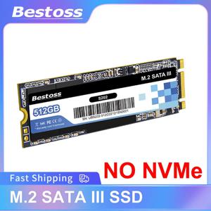 Bestoss 10PCS M.2 SATA 3.0 2280 SSD 하드 드라이브 M2 ssd m.2 데스크탑 노트북 용 1 테라바이트 256GB 512GB 128GB M 키 hdd