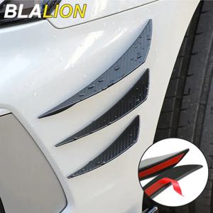 BLALION 6pcs 유니버설 프론트 범퍼 립 장식 디퓨저 스플리터 핀 바디 스포일러 카나드 Valence Chin Car Tuning Canard