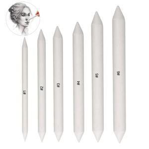6/12/48Pcs 블렌딩 그루터기 및 Tortillions, 종이 아트 블렌더, 아트 연필, 학생 스케치 드로잉 도구 용 드로잉 연필