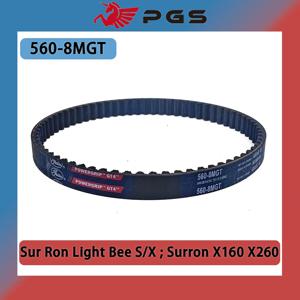 라이트 비 S/X 전기 오토바이 드라이브 벨트, Sur-Ron Surron Sur Light Bee S/X, 8M 560 변속기 벨트, 560-8MGT