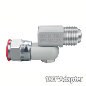 1pcs 에어리스 페인트 스프레이 건 180도 회전 범용 어댑터, 호환 가능 287036   7/8인치 스레드, 쉬운 회전 방향