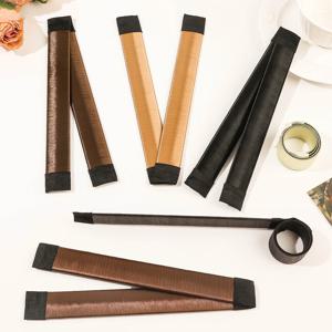 1/2/4개 프렌치 이지 번 헤어 툴 매직 번 메이커 전문가용 헤어 번 메이커 도넛 헤어 발레 번 메이커 어린이 여성 소녀용