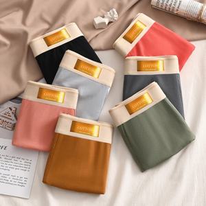 3Pcs 부드러운 코 튼 남자 복서 Hombre 팬티 남자 통기성 속옷 섹시 한 스포츠 컴포트 대형 L-4XL 남성 복서