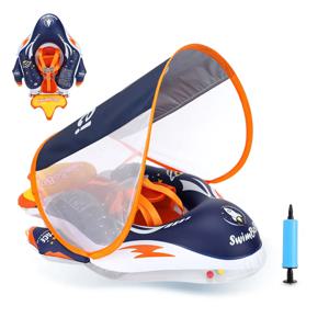 Swimbobo 풍선 아기 수영 플로트 물 장난감 수영 수레 트레이너 어린이 수영 풀 반지 PVC 어린이 여름에 떠있는