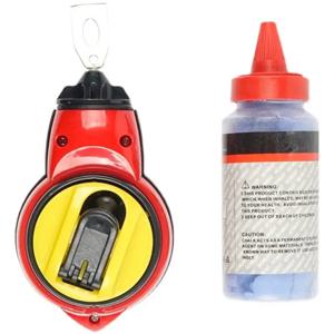 정직한 2개 30m(100피트) 분필 라인 키트(110G 파란색 파우더 포함) - 인체공학적 디자인