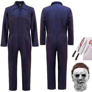 Miniso 할로윈 코스프레 Doodt Michael Myers 코스프레 Kostuum Bloederige Kleding Feestpak Rekwisieten Voor Mannen