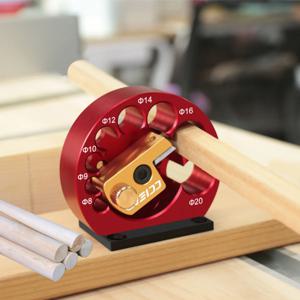 조정 가능한 다월 메이커 지그, 8 홀, 8mm-20mm 또는 카바이드 블레이드, 목공 전기 드릴, 밀링 다월 라운드 로드 보조 도구