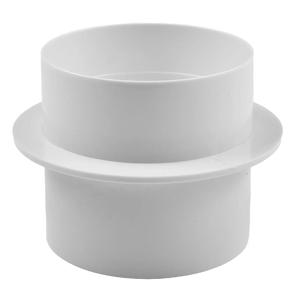 1pcs 환기 파이프 라운드 체크 밸브 ABS 공기 덕트 제어 배기 팬 파이프 액세서리 3.14in 100mm * 3.93in 4.33in 5.90in