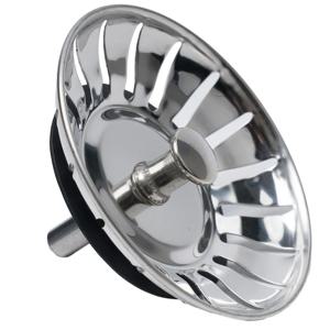 1pc 스트레이너 프리미엄 스테인레스 스틸 교체 주방 싱크 스트레이너 폐기물 배수 플러그 80mm 드레이너 스트레이너 리치 바구니 폐기물