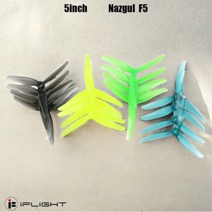 2쌍 IFlight Nazgul F5/5140 FPV 레이싱 프리스타일 5인치 드론용 5mm 장착 구멍이 있는 5인치 3 블레이드/트라이 블레이드 프로펠러