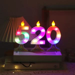 디지털 촛불 장식 조명, 결혼식 파티 장식, 생일 케이크 장식, 휴일 홈 바 장식에 적합