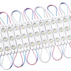 20 개/몫 LED 모듈 빛 2835 실내 옥외 주입 방수 기호 백라이트 DC12V 상점 광고 편지 간판 램프