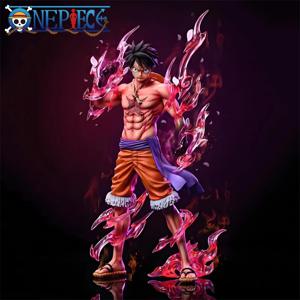 원피스 Luffy 애니메이션 피규어 장난감 원숭이 D Luffy 흐르는 체리 PVC 액션 입상 컬렉션 모델 인형 생일 선물 어린이