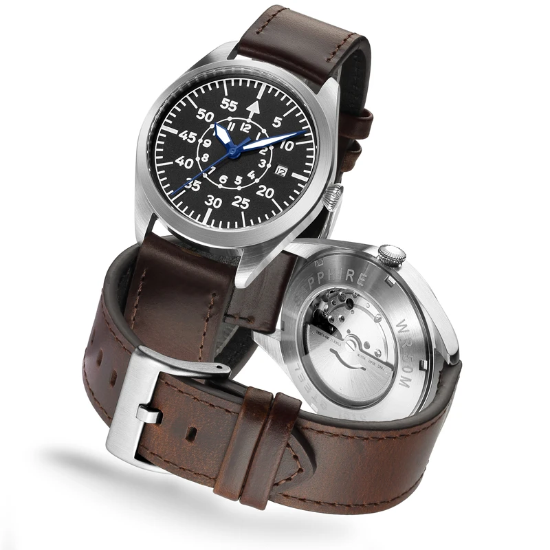 Flieger 파일럿 시계 A Type B Aviator 자동 필드 Reloj Piloto Relogio 기계식 손목 시계 Orologio Pilota Montre Pilote