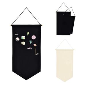 스토리지 교수형 브로치 디스플레이 교수형 스토리지 디스플레이 옷 교수형 벽 페넌트 브로치 보드 배지 학교 배지 상자 핀 선물