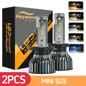 Heyword 22000lm 160W 1860 CSP 칩 3000k/4300k/6000k/8000k 자동차 LED 헤드라이트 h4 h7 h1 LED 헤드라이트 9005 H7 h9 h11 led 조명