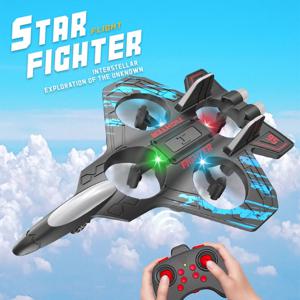 글라이더 비행 헬리콥터 RC 취미 제트 비행기 2.4G 스턴트 원격 제어 폼 전투기 비행기 장난감 빛