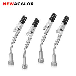 NEWACALOX 자기 미니 납땜 유연한 팔 PCB 회로 기판 보석 만들기/전자 수리를위한 Hoder 납땜 도구