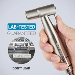 스테인레스 스틸 수도꼭지 스프레이 건 휴대용 화장실 비데 수도꼭지 스테인레스 스틸 핸드 비데 분무기 브러시 워터 분무기