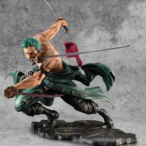 원피스 10CM 피규어 장난감 애니메이션 GK Roronoa Zoro 3 블레이드 Sa-최대 PVC 액션 컬렉션 입상 모델 인형 선물 어린이