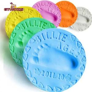 아기 출산 기념품 손 발자국 메이커, 핸드 프린트 지문 잉크패드 캐스팅, DIY 클레이 장난감, 신생아 기념품 선물