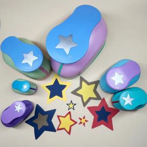 8-75mm 하트/별 모양의 구멍 펀처 DIY 스크랩북 종이 커터 엠보싱 장치 펀치 수동 종이 절단기