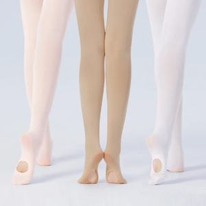 여성용 전문 발레 스타킹, 부드러운 댄스 타이츠, 60D 댄스 팬티 스타킹, 구멍이 있는 심리스 스타킹