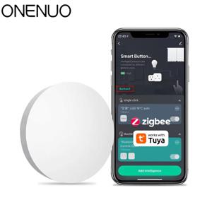 투야 지그비 단추 장면 스위치 지능형 연결 스위치, 배터리 구동 자동화, 스마트 라이프 지그비 장치로 작동, 1 ~ 2 개